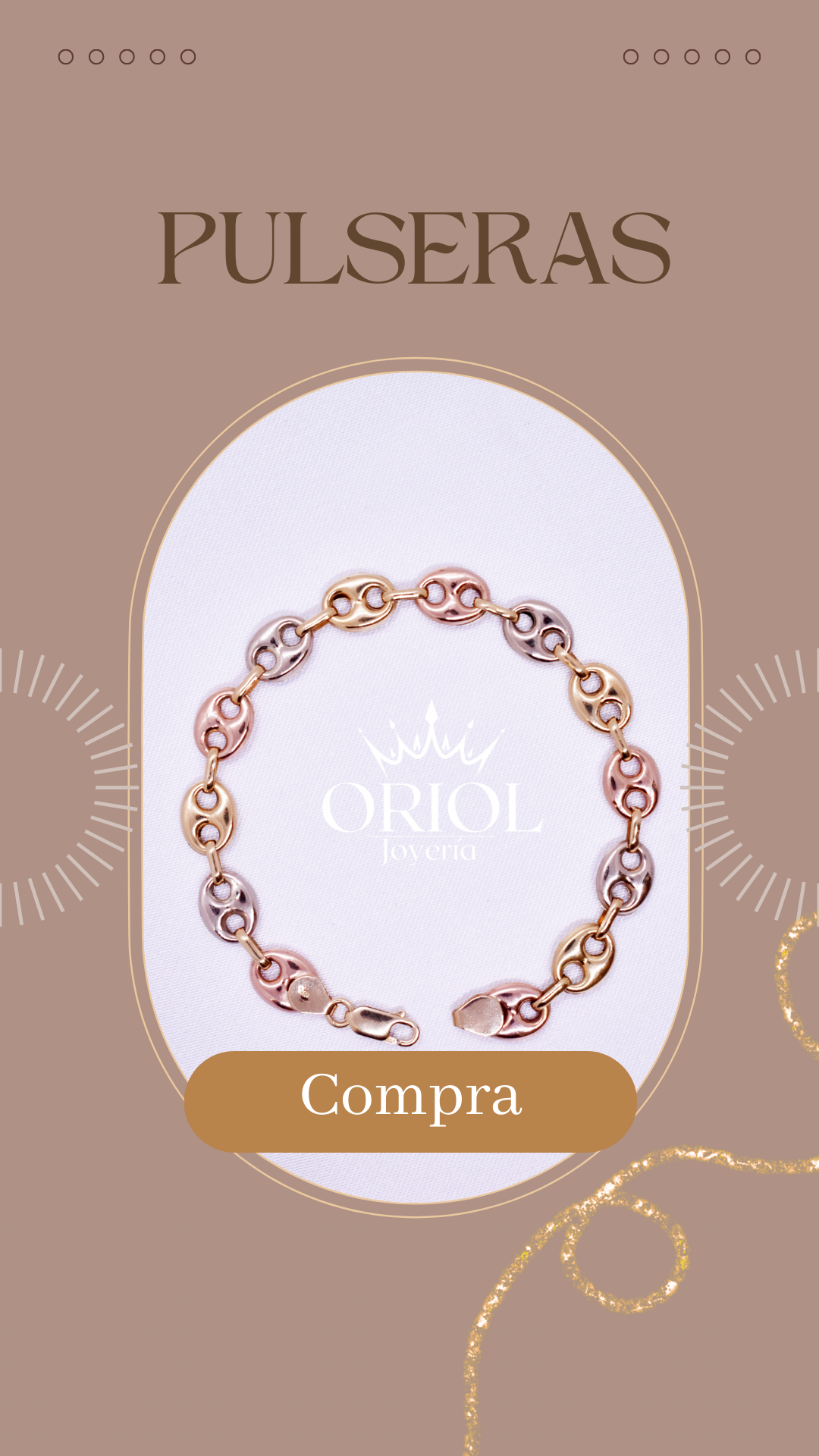 Pulseras Macizas